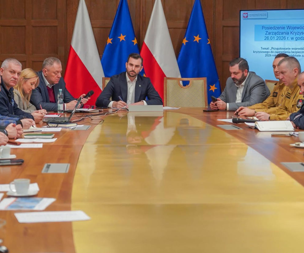 Sztab kryzysowy w urzędzie wojewódzkim w związku z pogodą