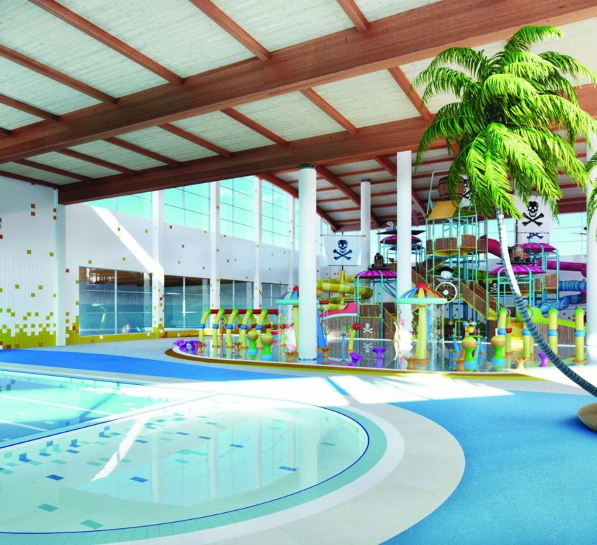 Aquapark już wkrótce będzie miał nową halę basenową