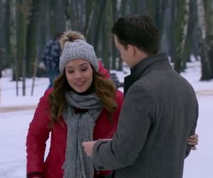 Pierwsza miłość. Luiza (Klaudia Halejcio), Natan (Krzysztof Kwiatkowski)
