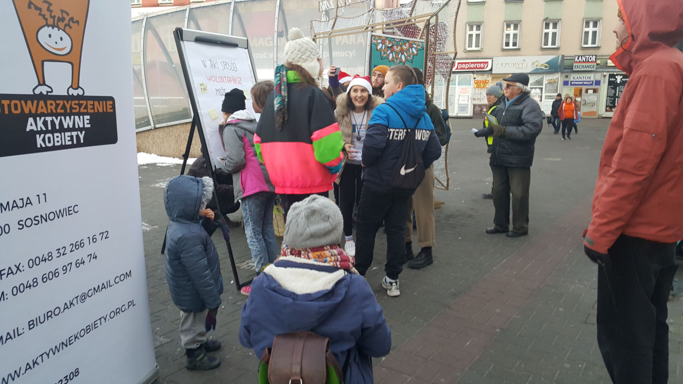 Międzynarodowy Dzień Wolontariatu w Sosnowcu 