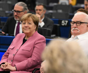 Uroczystość wręczenia Europejskich Orderów Zasługi