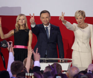 Tak świętowali wygrani - Andrzej Duda.