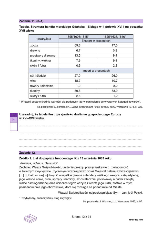 Matura 2026 z rozszerzonej historii: arkusze CKE [Formuła 2023] 18.05.2026