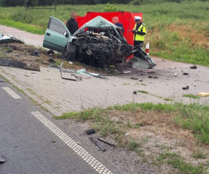 Tragiczny wypadek na trasie Nakło - Paterek. Nie żyje 32-letni mężczyzna! [ZDJĘCIA]