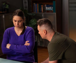 Na dobre i na złe odc. 987. Iga Kaczorowska (Anna Szymańczyk), Aleś (Paweł Małaszyński)