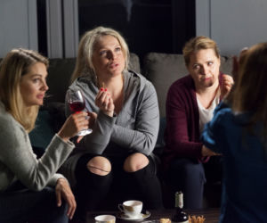 Przyjaciółki 7 sezon odc. 75. Inga (Małgorzata Socha), Patrycja (Joanna Liszowska), Anka (Magdalena Stużyńska)