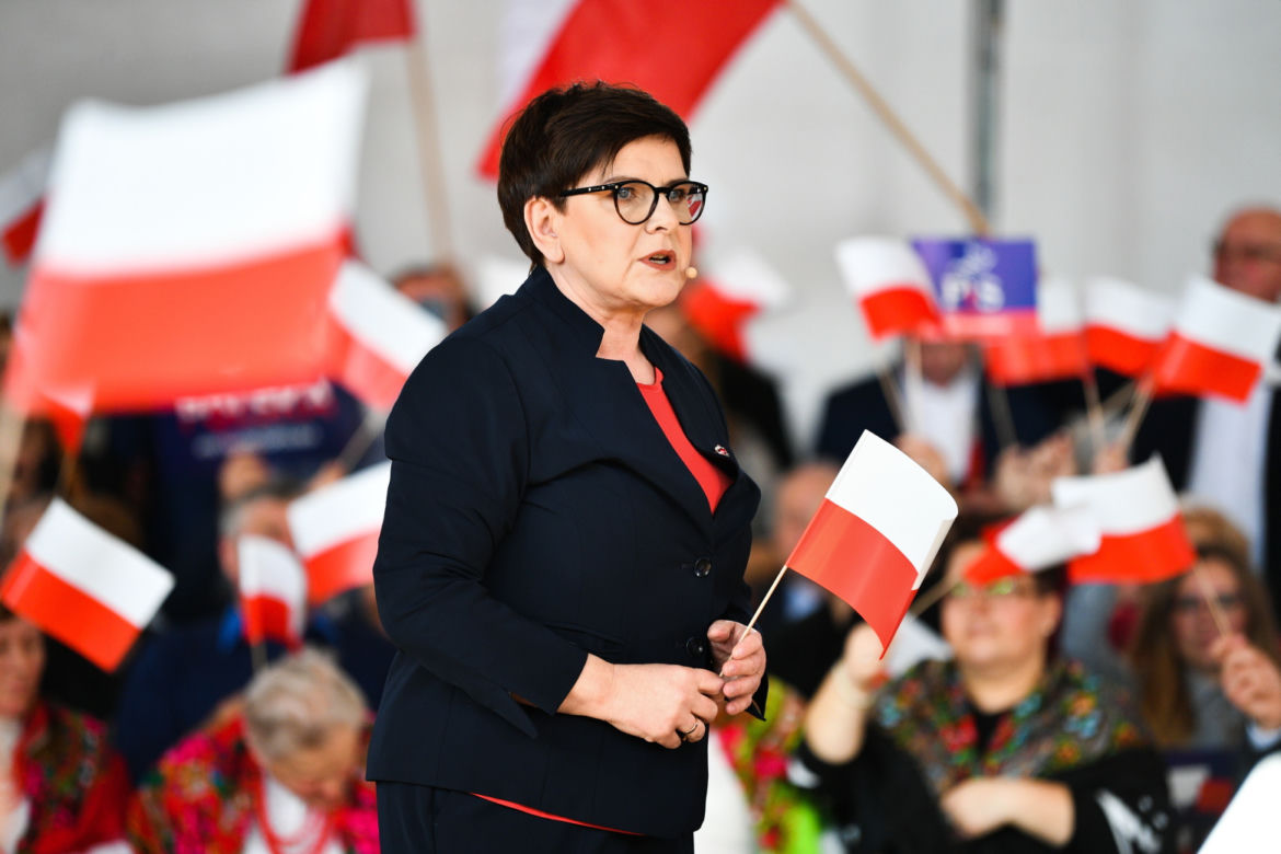 Beata Szydło w Sandomierzu