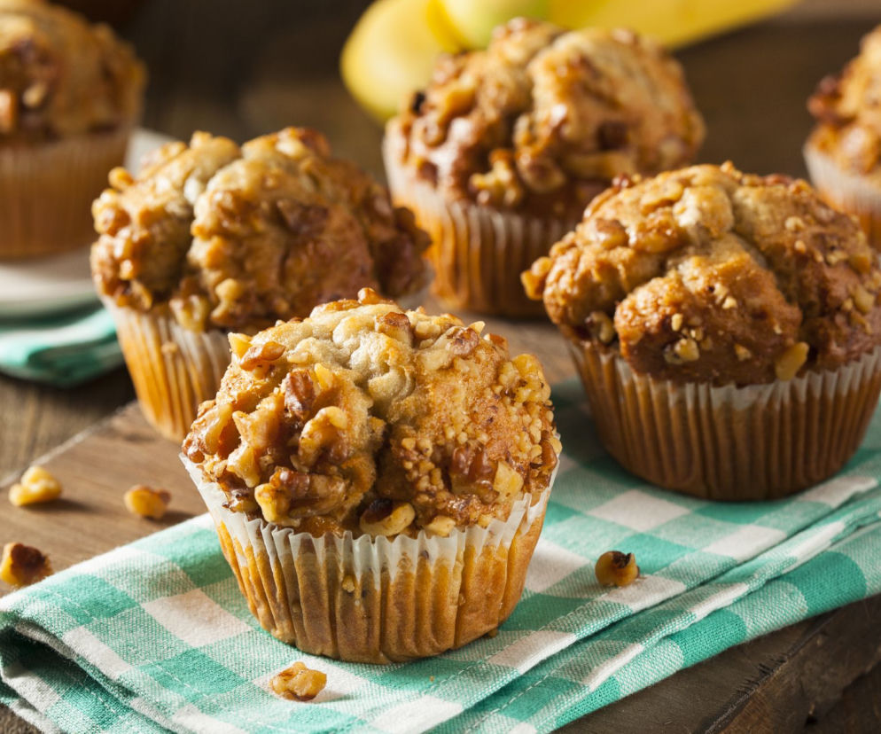 Muffinki orzechowe 
