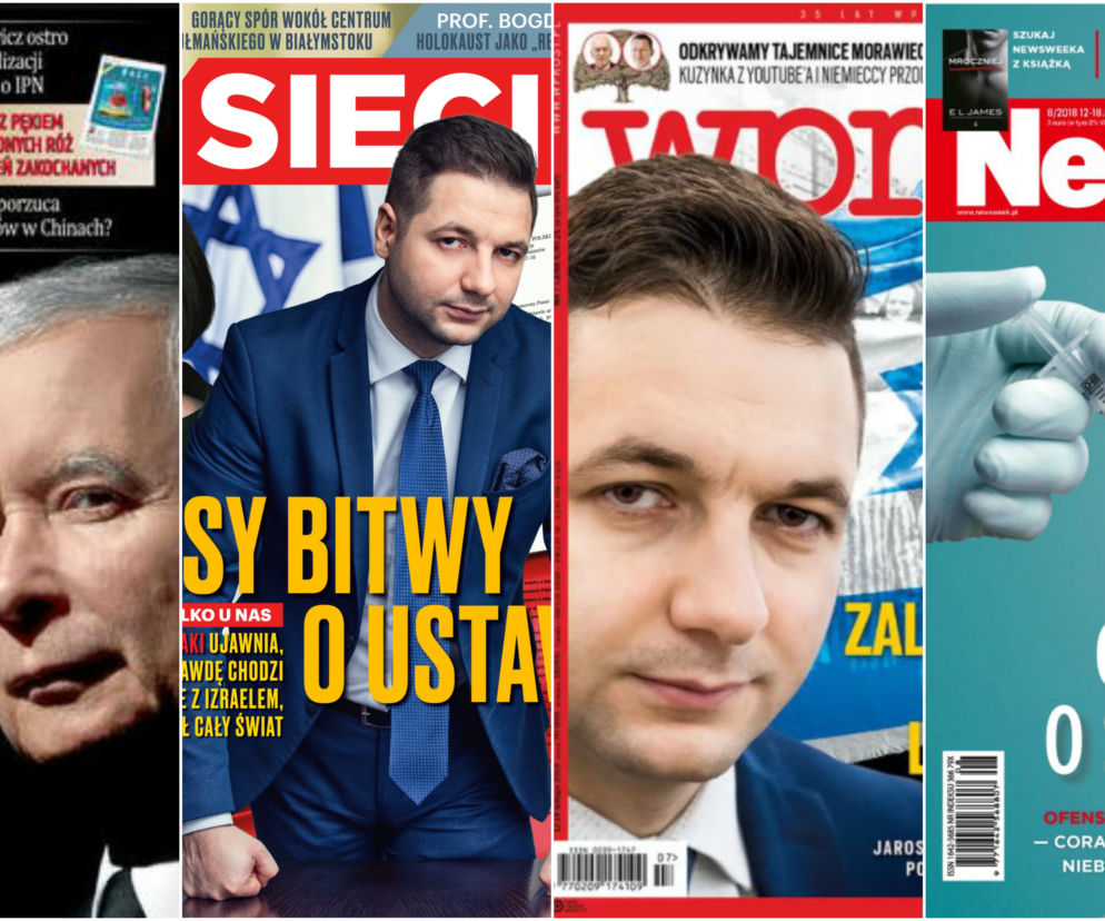 Okładki tygodników na 12-18 lutego 2018
