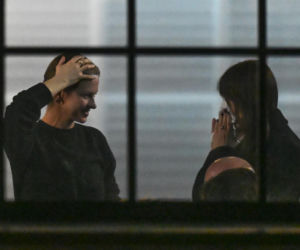 Gwiazdy na imprezie po spektaklu „Europa”