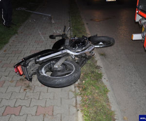 Śmierć motocyklisty w Kisielicach