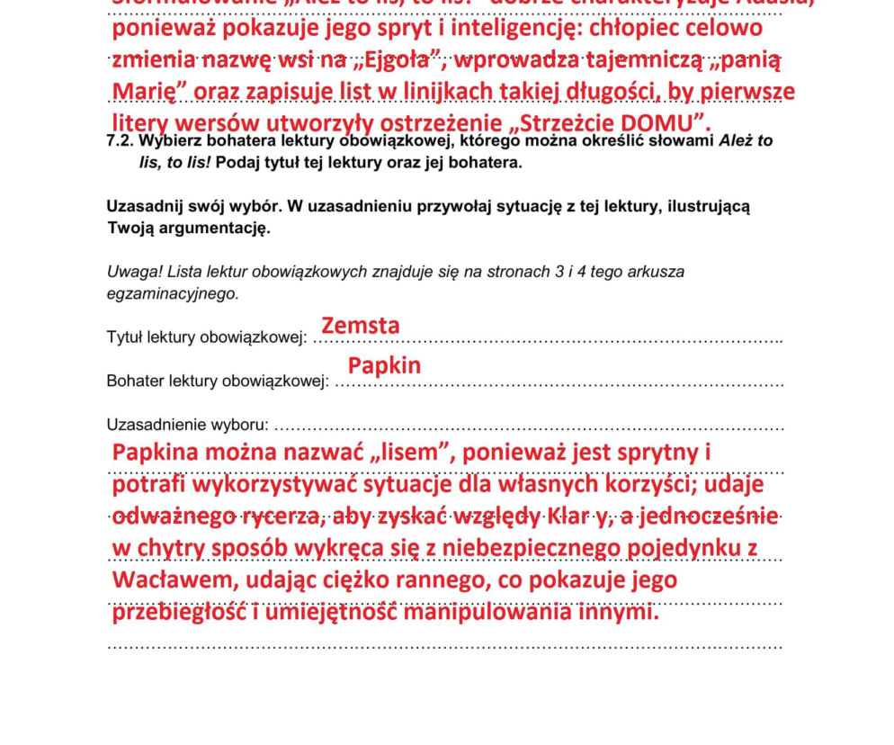 Próbny egzamin ósmoklasisty 2026 CKE: język polski. Odpowiedzi i arkusze CKE z polskiego [12.01.2026]