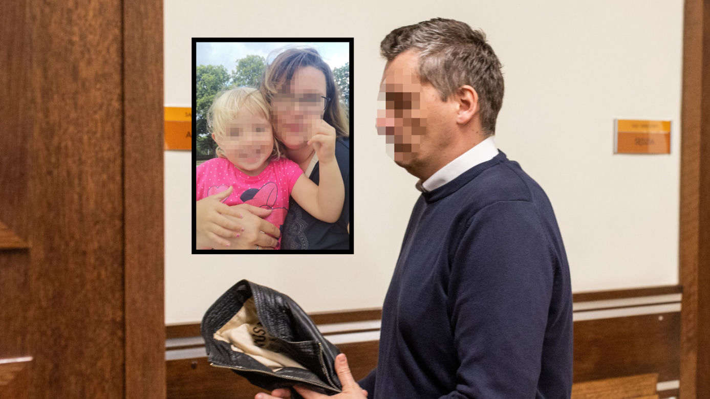 Ciężarna Gosia i 3-letnia Laura zginęły przy drodze. Mąż i ojciec zalewa się łzami. "Zabił, bo chciał ratować samochód" 