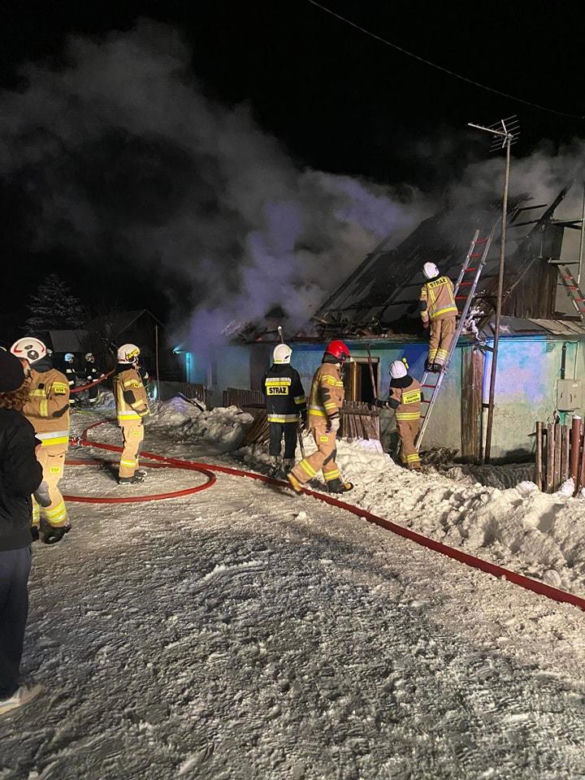 Tragiczny pożar w pow. zamojskim. Jednej osoba uciekła, drugiej się nie udało