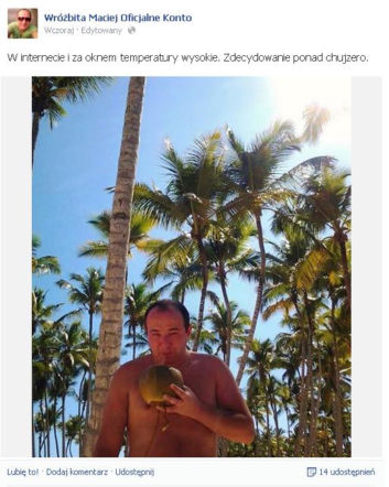 Wróżbita Maciej obraża Chajzera