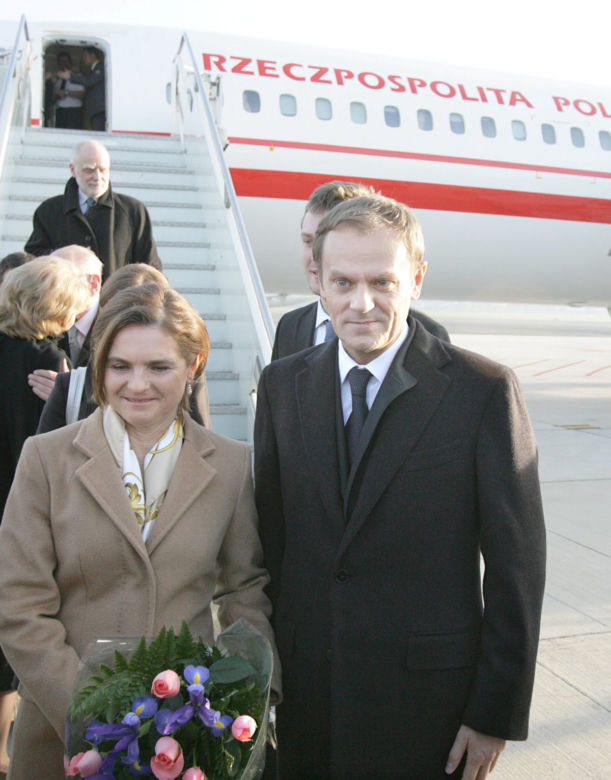 Donald Tusk i Małgorzata Tusk 