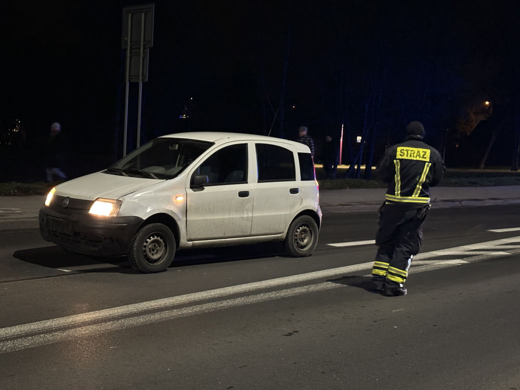 Wypadek w Błoniu. Wyszła na spacer z psem, wjechał w nią fiat. Tragiczny finał