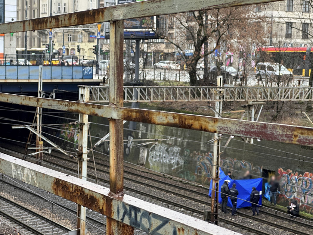 Zwłoki na torach przy stacji Warszawa-Ochota