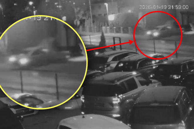 Pędził BMW przez miasto i zawinął się na latarni. To mogło się skończyć tragedią!