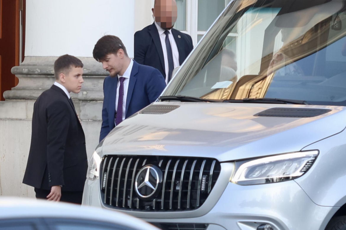 Rodzina Nawrockich przyłapana pod Belwederem! Gdzie pojechali? 