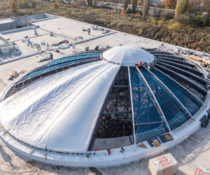 Budowa Fabryki Wody - listopad 2021