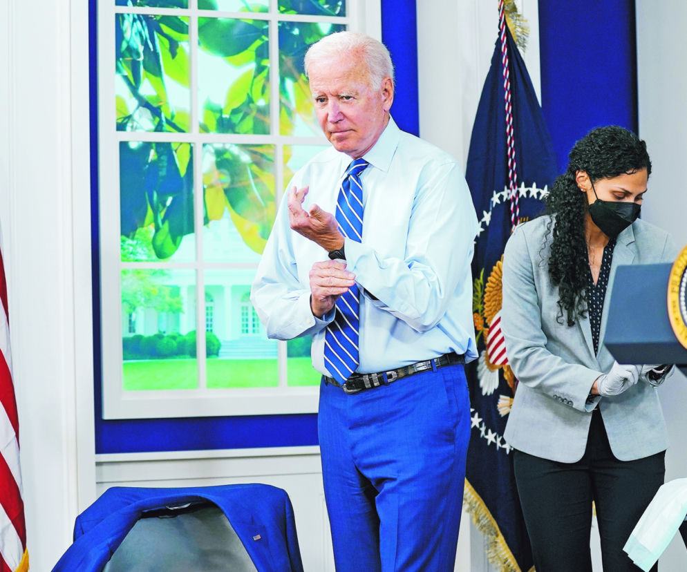 Biden w sztucznym Białym Domu!