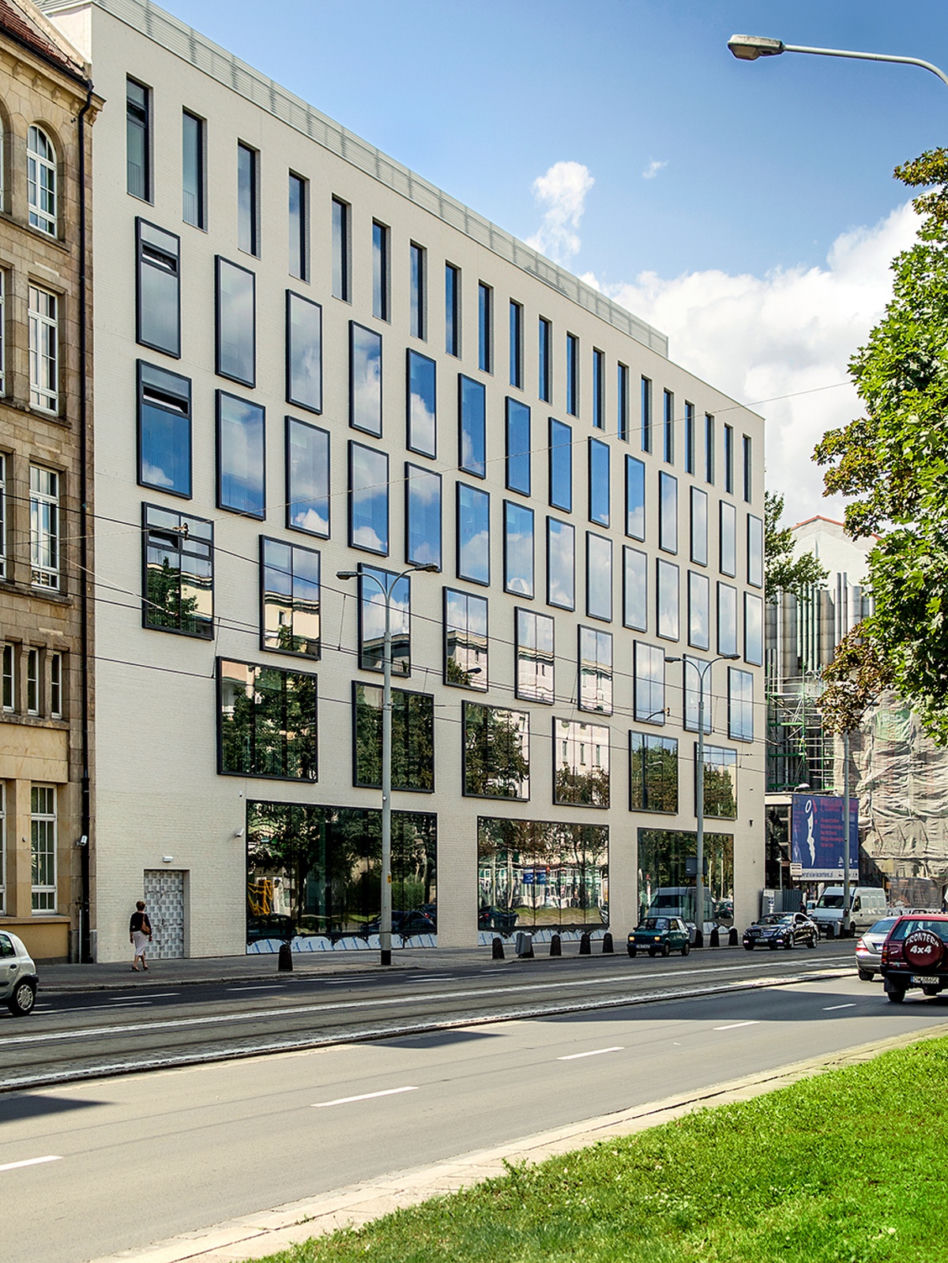 Szkoła muzyczna we Wrocławiu projektu Maćków Pracownia Projektowa