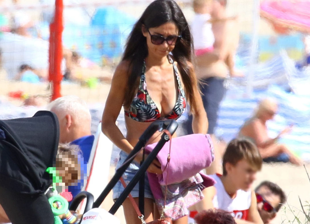 Marta zachwyca na sopockiej plaży