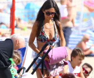 Marta zachwyca na sopockiej plaży
