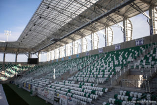 Stadion przy ul. Struga ma już wszystkie cztery trybuny. Kiedy zagra tam Radomiak? 