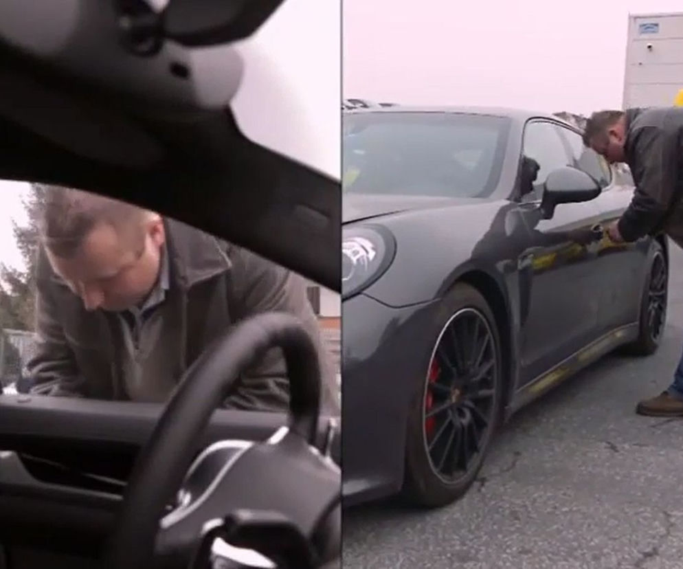 Porsche, włamanie Porsche, Porsche Panamera