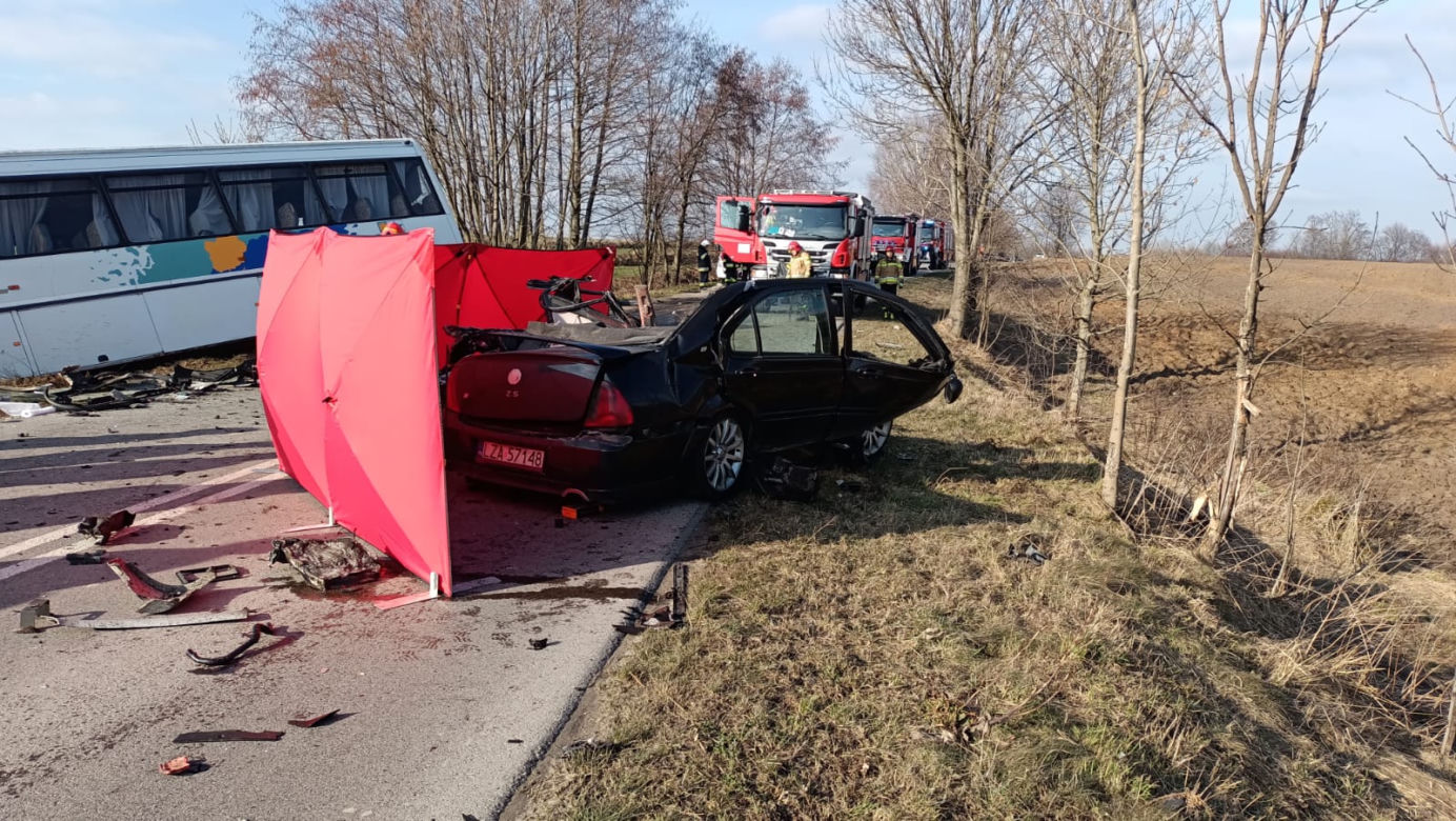 Tragiczny wypadek w gm. Zamość