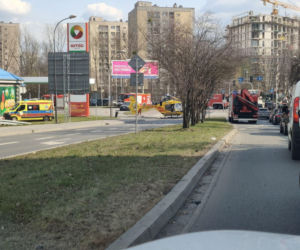 Wybuch na stacji paliw