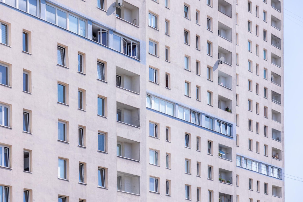 Manhattan - zdjęcia. Zobacz najwyższe bloki w Łodzi