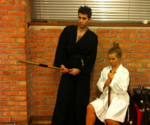 Agnieszka Kaczorowska i Krzysztof Wieszczek