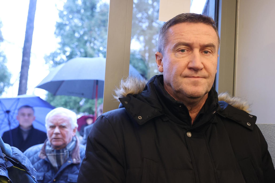 Pogrzeb trenera Wojciecha Łazarka