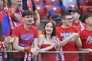Kibice na finale Pucharu Polski: Górnik - Raków