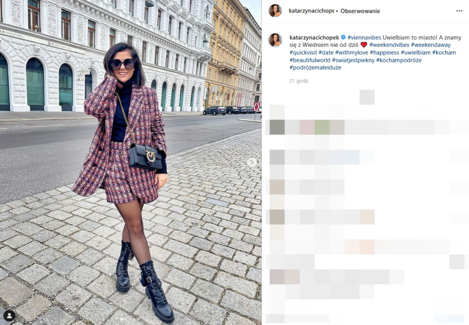 Kasia Cichopek kocha Wiedeń