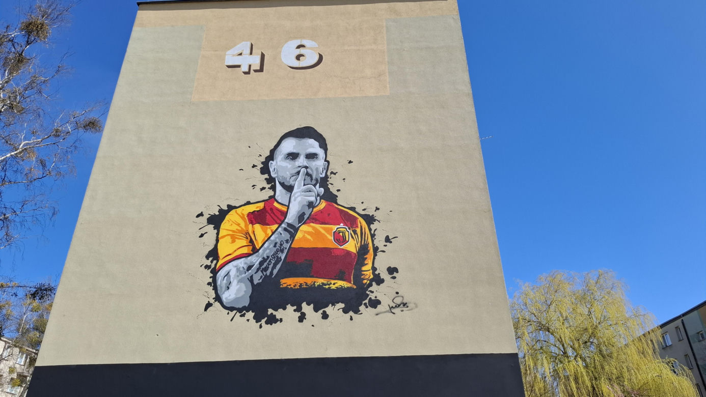 Jesus Imaz ma mural w Białymstoku