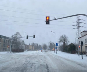 Poznańskie ulice o poranku 8.02
