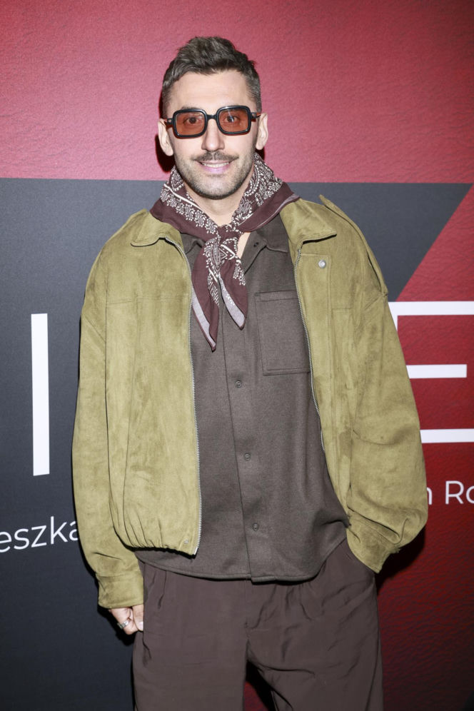 Rafał Maserak na premierze spektaklu "Siedem"