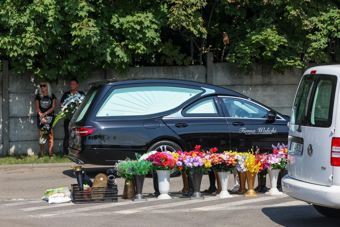 Pogrzeb Wiktorii w Bytomiu. Pożegnali ją rodzina i znajomi