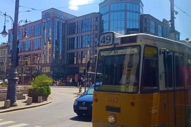 Budapeszt z okien tramwaju