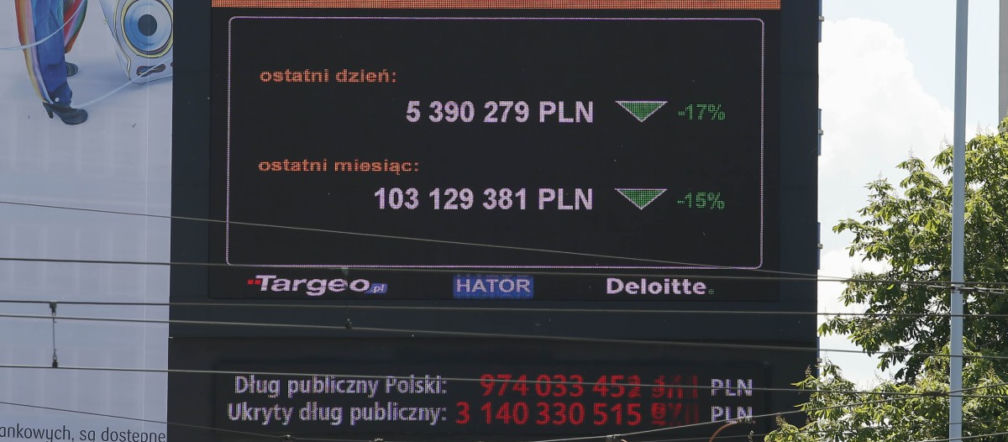 Licznik kosztów korków w Warszawie