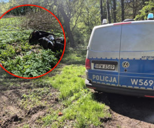 Uciekał przed policją i schował się tam, gdzie nikt się nie spodziewał. Miał powody