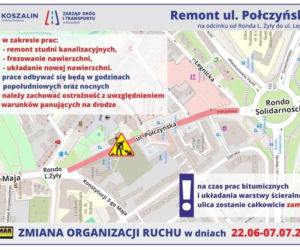Rusza remont ul. Połczyńskiej w Koszalinie
