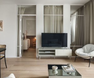 salon i telewizor