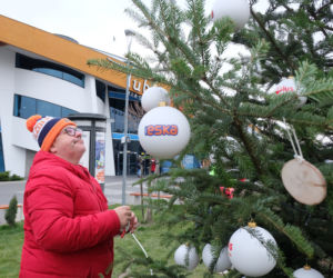 Eskowa choinka stanęła przez Aqua Lublin!