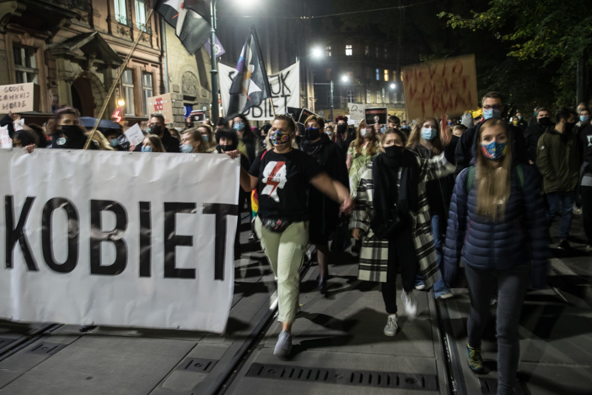 Strajk Kobiet. Wielotysięczny protest w Krakowie