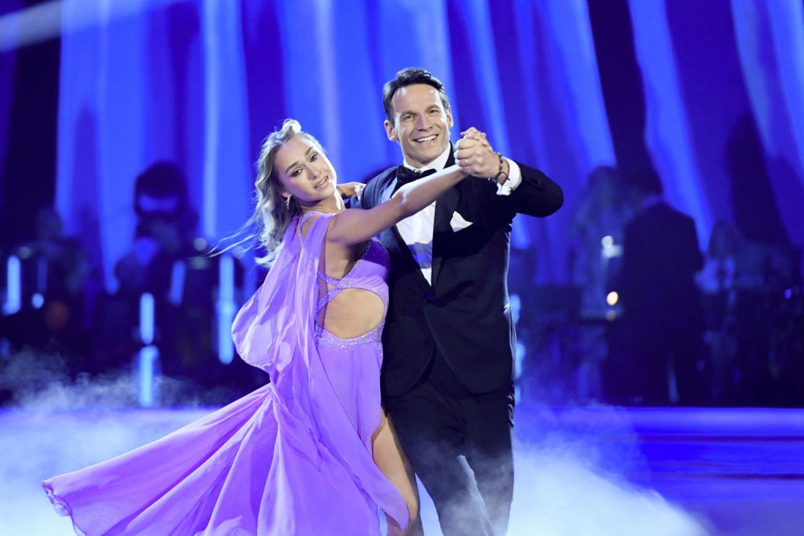Tomasz Wolny i tancerka Daria Syta